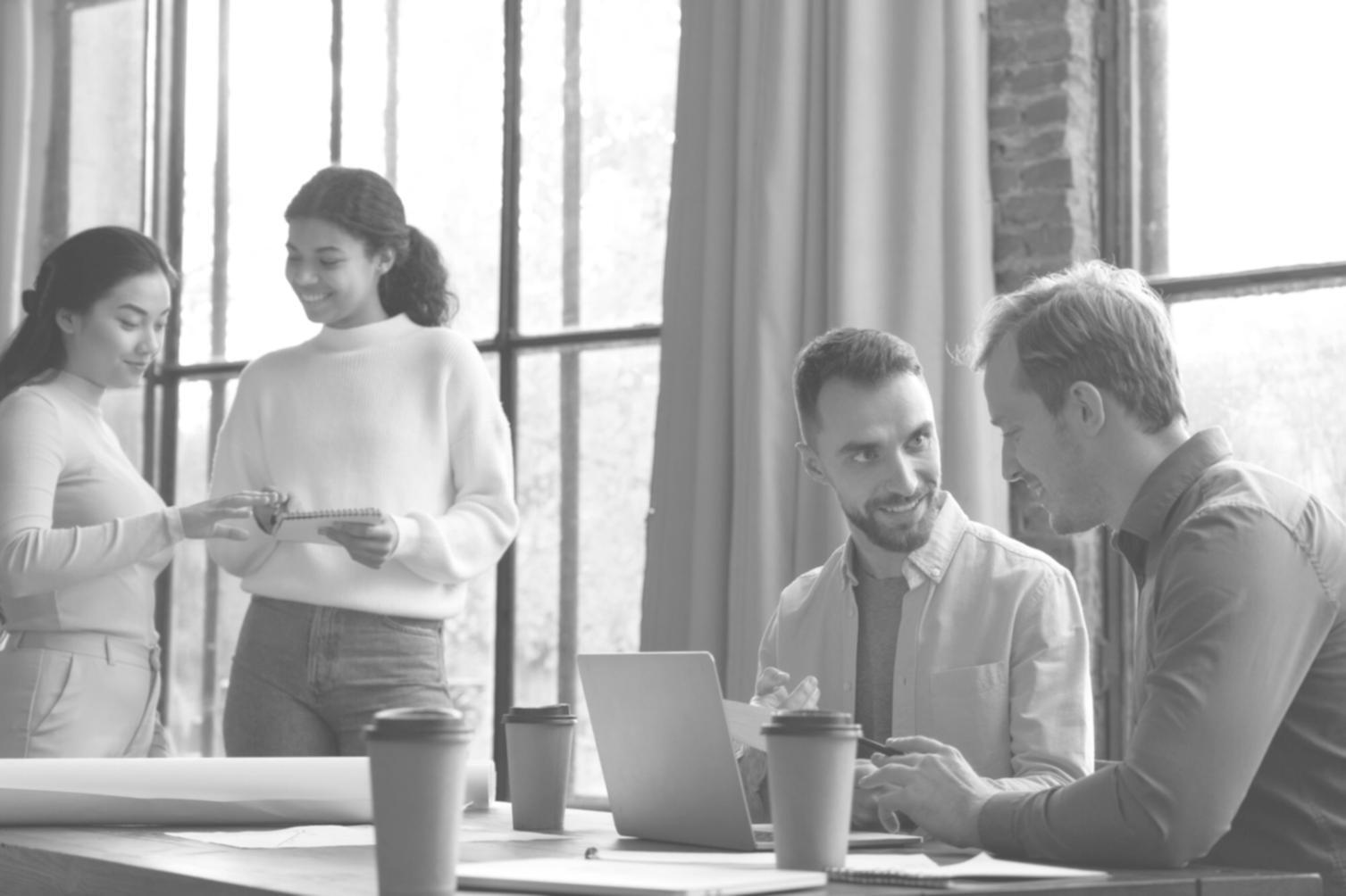 Close-up of financial statements being reviewed
